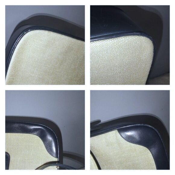 Ferragamo vintage canvas/leather shoulder bag EUC - Picture 11 of 11